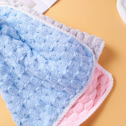 Cloud Velvet Square Scarf (35*35) M.22