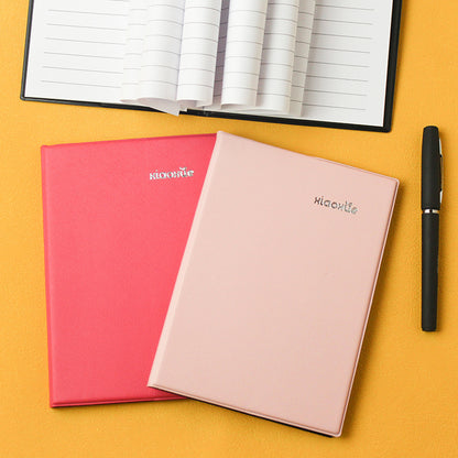 9919 High-End Notebook Faux Leather Cover Business Meeting Notes Work Planner M.81