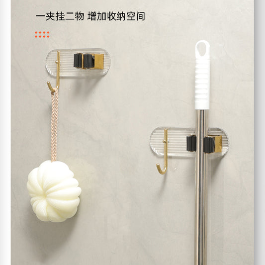 Maodoujiao-149 Light Luxury Acrylic Elliptical Mop Rack Hook M.16