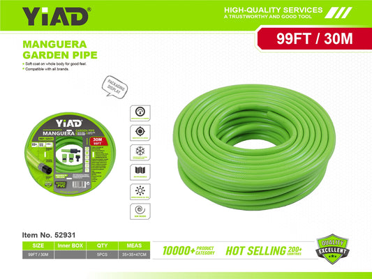 30MPVC Garden Hose Set 1/2 M.33