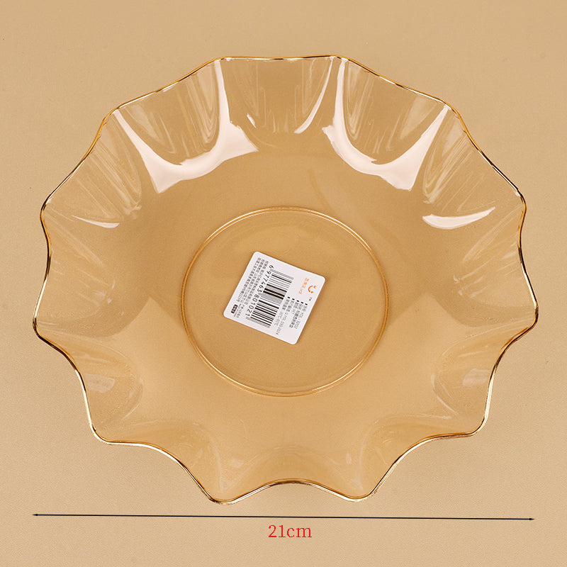 3202 Light Luxury Lace Fruit Plate M.20