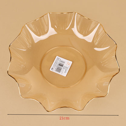 3202 Light Luxury Lace Fruit Plate M.20