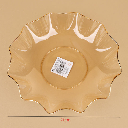 3202 Light Luxury Lace Fruit Plate M.20