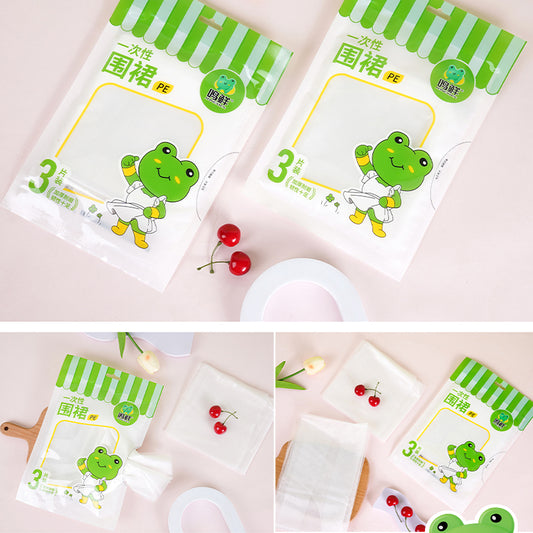 Mingxian 555 Disposable Aprons (3 pieces) M.27