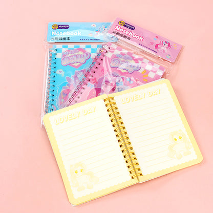 XX-64938 Pony Lenticular Diary Dynamic Cover Lockable Kids Growth Journal M.81