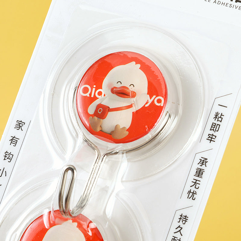 Qiaoxiaoya Model 9410 Adhesive Hooks - 2 Pcs Little Girl Design M.16