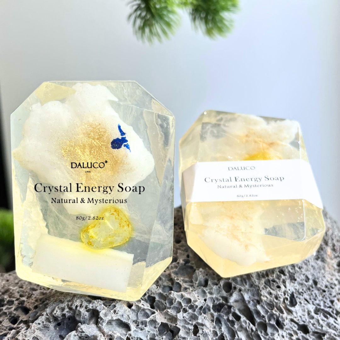 Crystal Energy Soap Handcrafted Soap Creative Artwork Soap