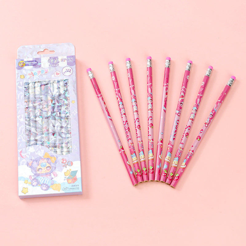 XX - 893 Wa Gonggong Boxed Set of Eight Pencils M.82