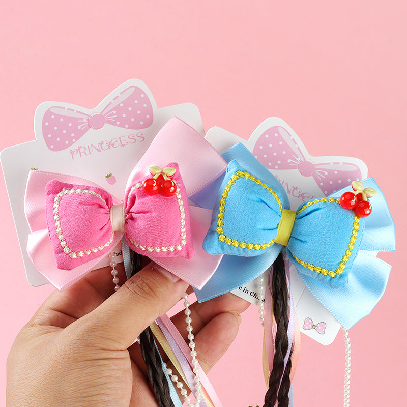 M42 New Style Cushion Bowtie Hair Extension Braid Clips