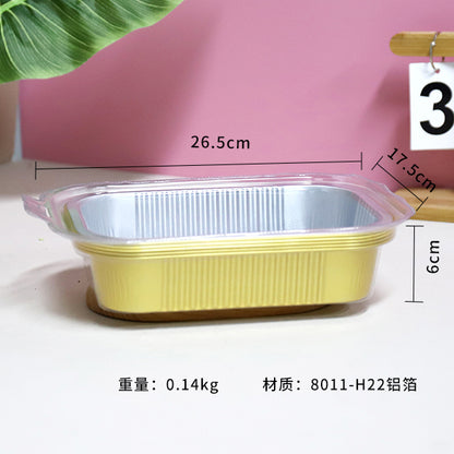 Kloss Model 7866 Disposable Gold Foil Baking Tray (Round  2 Pcs) M.27