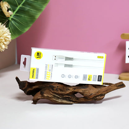 1.3m Ultra-soft & Flexible TPE Fast Charging Data Cable - Model Q15C (Huawei Compatible) A12JPDB