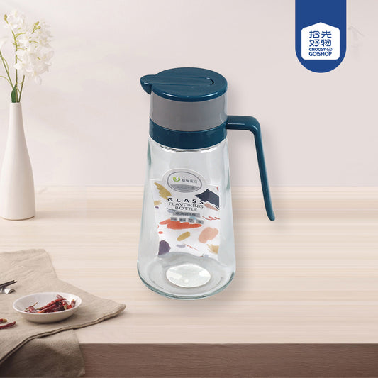 2067 Eagle Beak Automatic Flip Glass Oil Dispenser (450ml, Small) M.69 JPDB