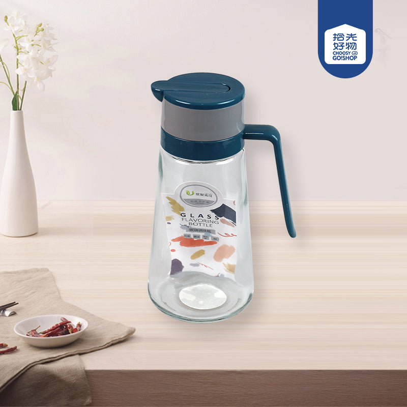 2068 Eagle Beak Automatic Flip Glass Oil Dispenser (660ml, Large) M.69 JPDB