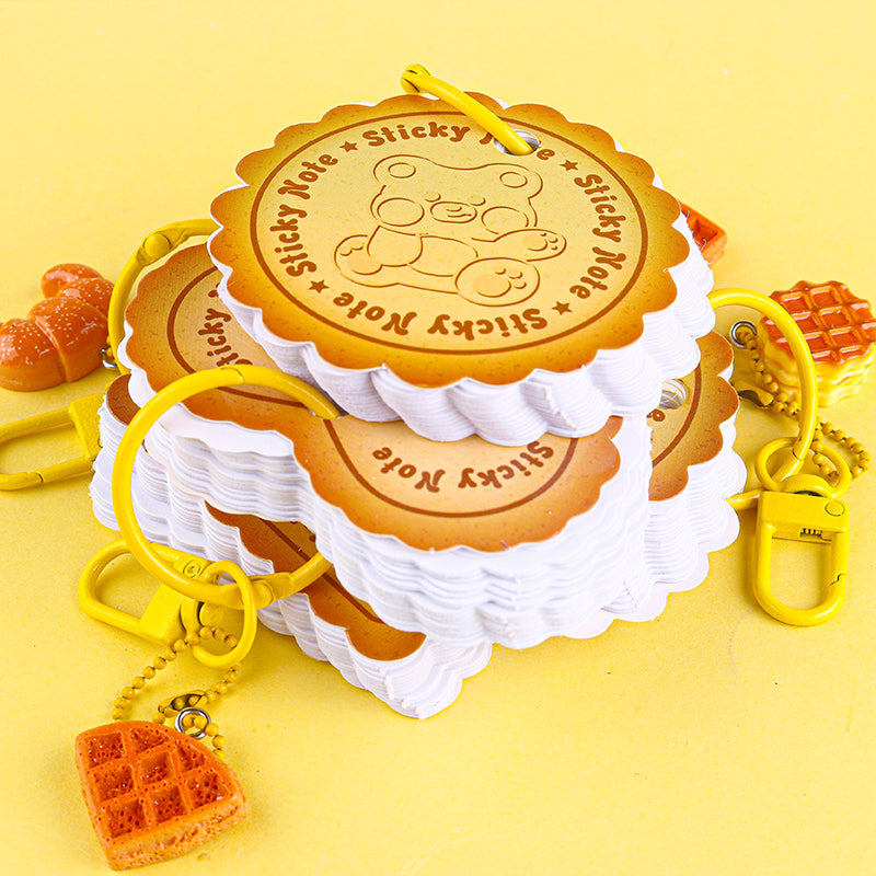 XX-7013 Cookie Themed Notepad 90g Thick Paper 10*14cm Portable Office Notes M.81