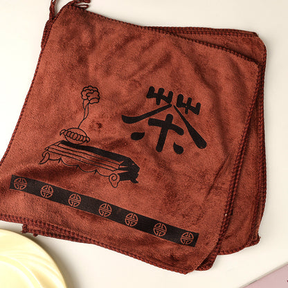 30*30 tea character towel M.22