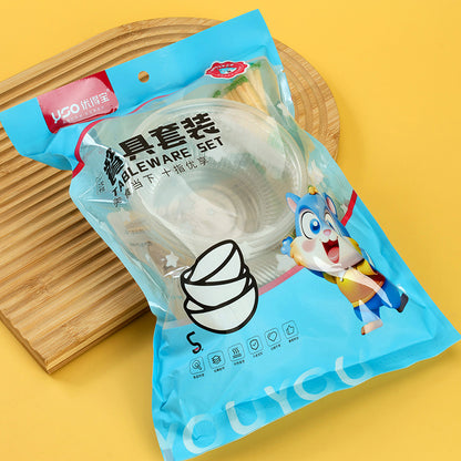 Y7557 Youdebao Disposable Tableware 5-piece Set M.26