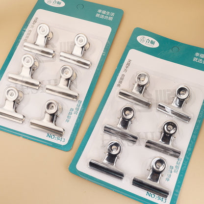 M.34 Heshun 943 Round-Head Six Iron Clamps