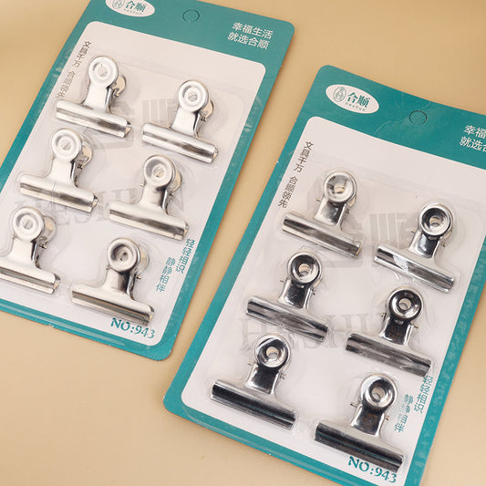 M.34 Heshun 943 Round-Head Six Iron Clamps