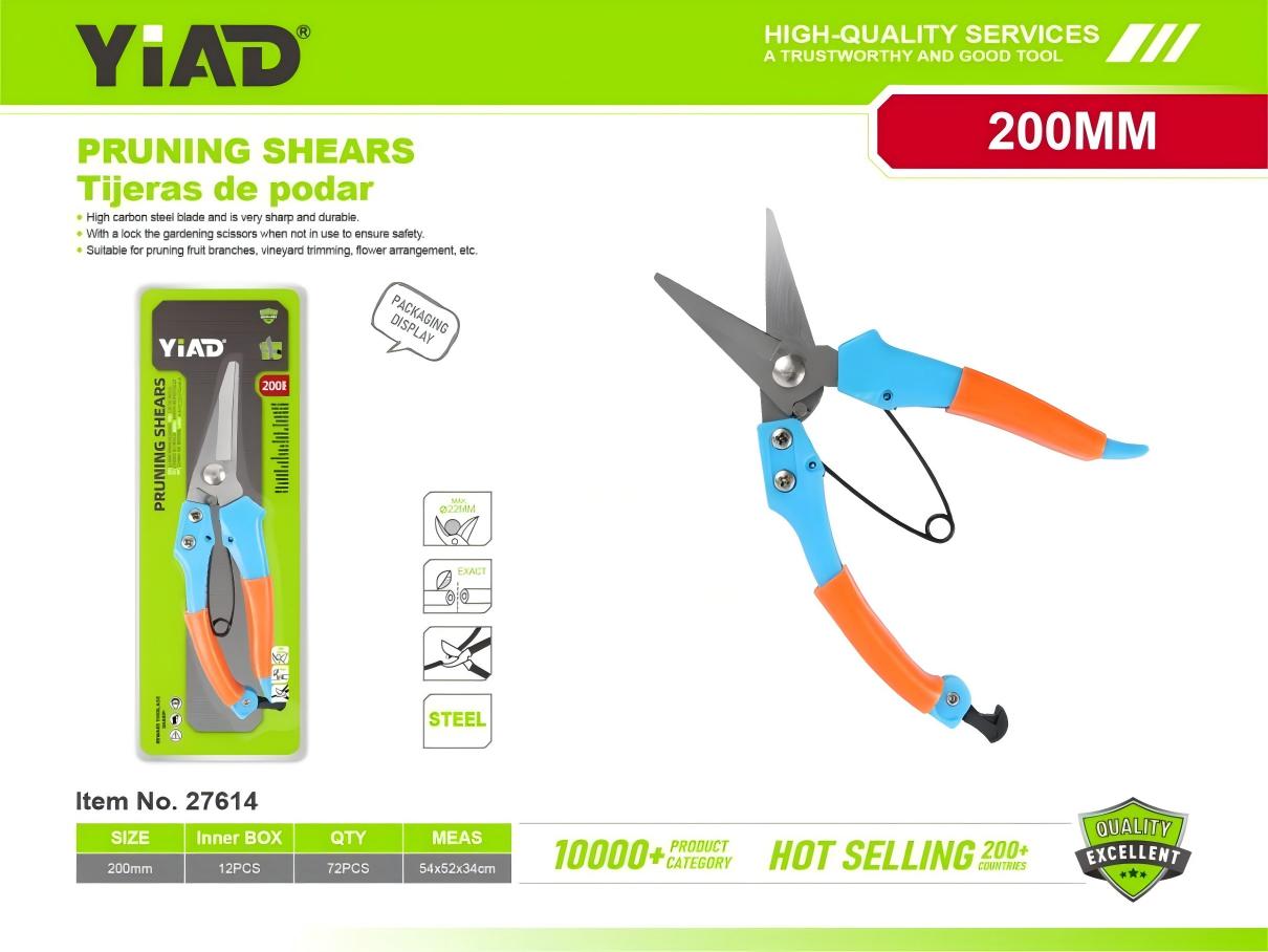 Plastic handle pruning shears tip M.33