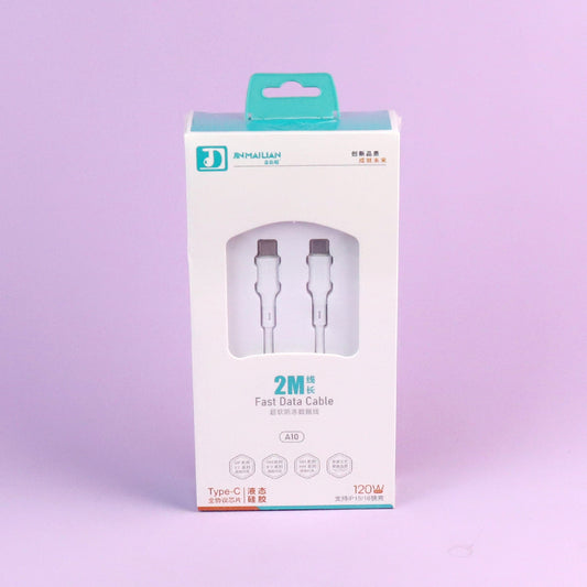 A10 USB-C to USB-C Data Cable 2M - Extra Long for Type-C Devices A.12 JPDB