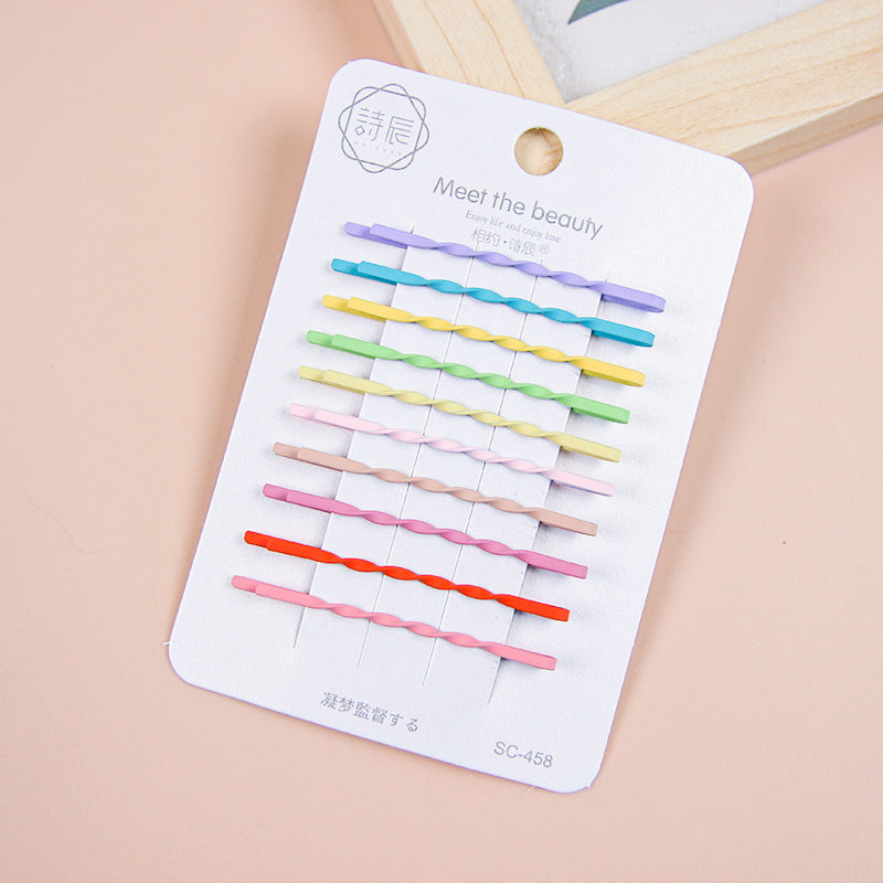 M42 Boxed Colored Wave - shaped Steel Wire Clips (10 - piece)