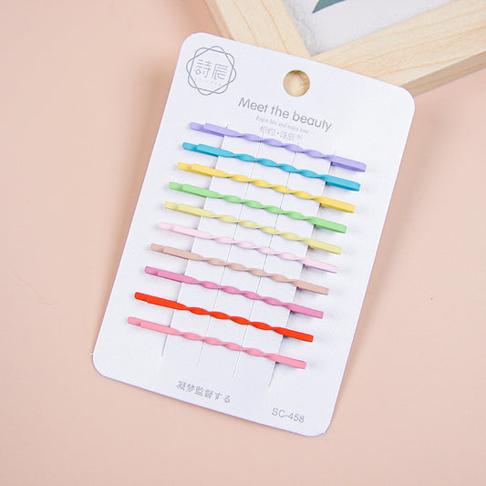 M42 Boxed Colored Wave - shaped Steel Wire Clips (10 - piece)