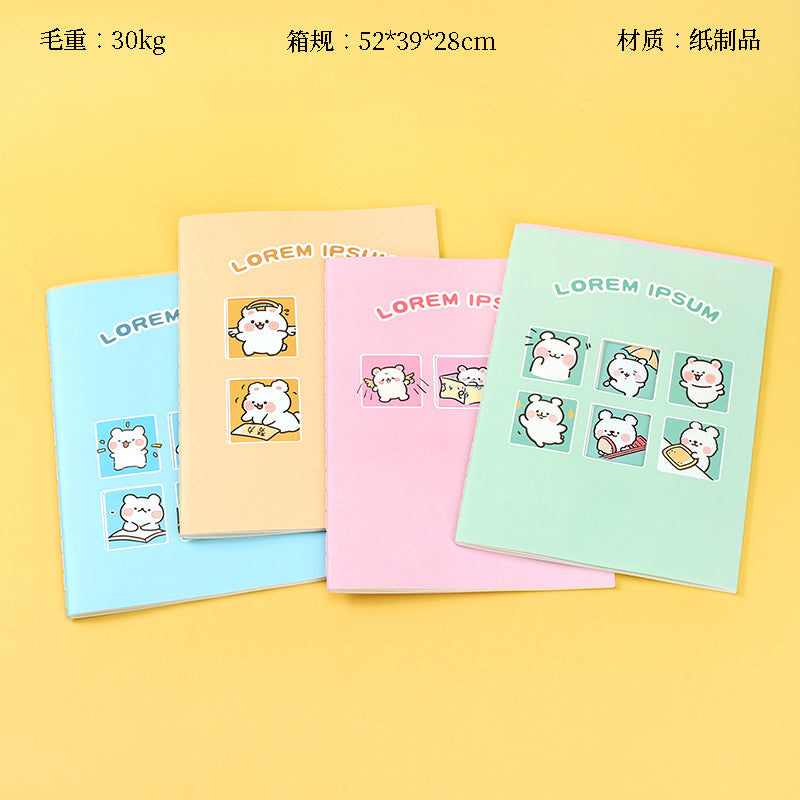 Bench Premium Series 1641 16K Hollowed-Out Stitched Notebook (Assorted Mixed Styles) M.81