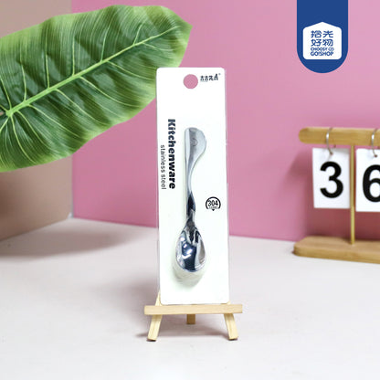 0034 304 Cuchara infantil con forma de ballena bebé de acero inoxidable M.66 JPDB 