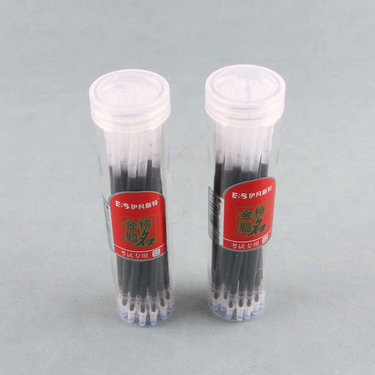 Yifan Site 20pcs Pen Refills Bucket Pack (New Arrival) 0.5mm Black Quick-Dry Retractable M.82