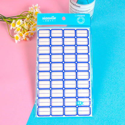 Xiaoxue Label Paper 4 Pieces Per Row 50*30mm 70g Waterproof 1000 Sheets/Roll for Office M.81