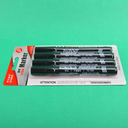 Evanster 4 - piece marking pens on blister card M.82