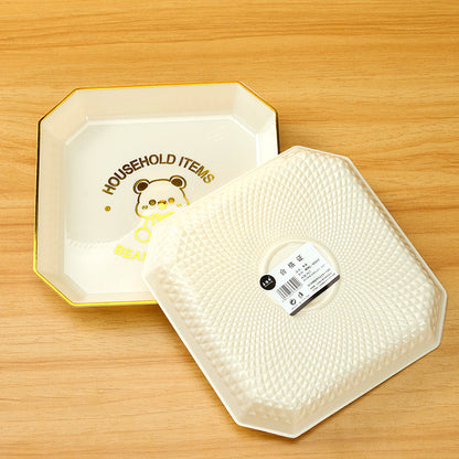 9502 Phnom Penh Square Bear Fruit Plate M.20