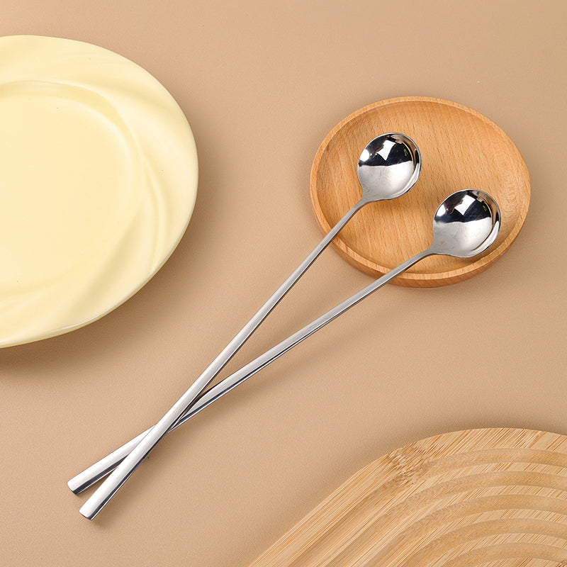 Medium-sized Korean-Style Seasoning Round Spoon M.66