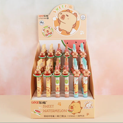 Impresionantes bolígrafos de gel LTG Click-action - N.° 21060, 0,5 mm. Estos bolígrafos, con un suave mecanismo de clic y una punta precisa de 0,5 mm, garantizan una escritura nítida y uniforme. M.82