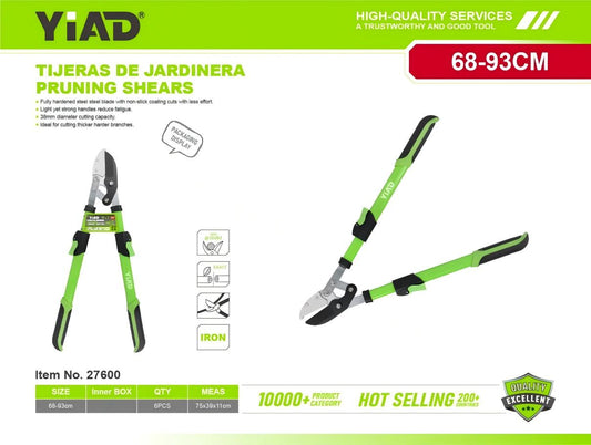 Pruning shears with a telescopic handle and a knife M.33