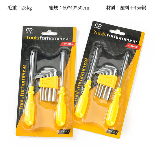 M.31-Two screwdrivers and a hexagon socket tool