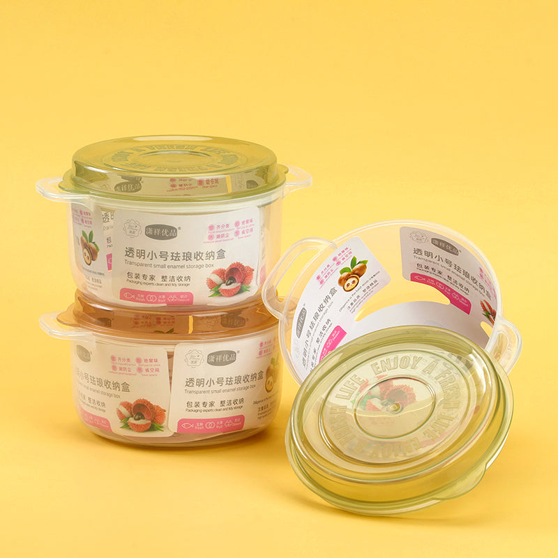 9868 Transparent Small Enamel Storage Box M.13