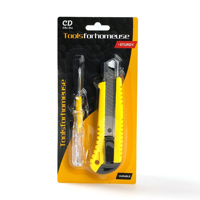 M.31-electrical test pen+utility knife