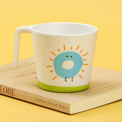 M26Single-handle cartoon mug (food-grade) (pattern random) M.26