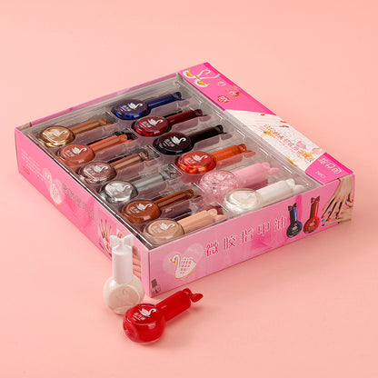 007 refers to Danli bow tie colored nail polish M.51