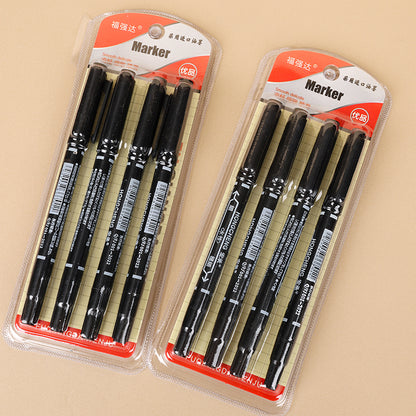 Card - packaged Set of 4 Small Double - ended Marking Pens M.82
