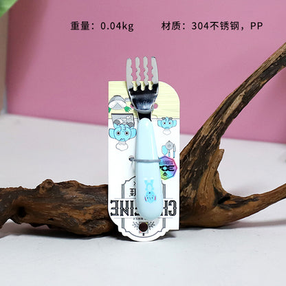 TF - 184 304 Stainless Steel Kids' Fun Spork M.66 JPDB