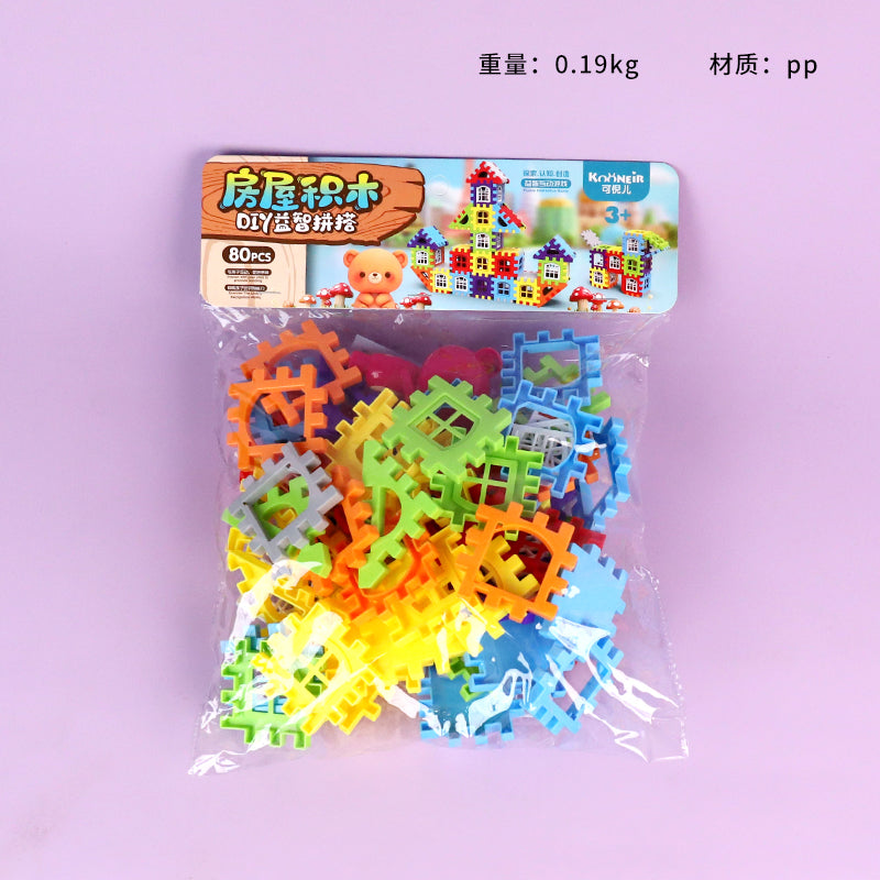 556-52 Educational House Building Blocks M.02 JPDB