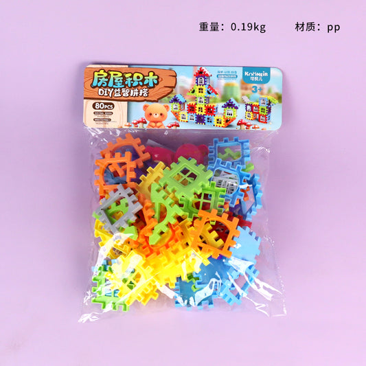 556-52 Educational House Building Blocks M.02 JPDB