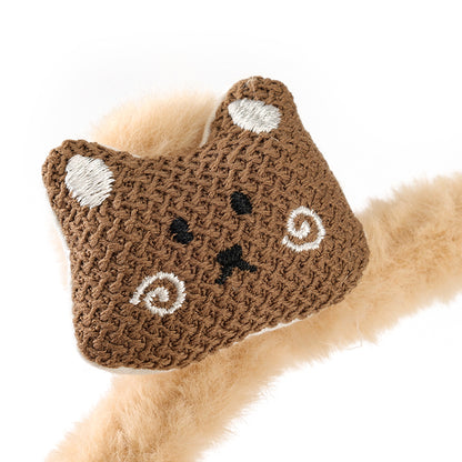 M42 4.33 Inch Plush Fabric Bear Big Claw