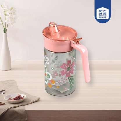 XB-1163 Fashionable Patterned Glass Oil Bottle M.69 JPDB