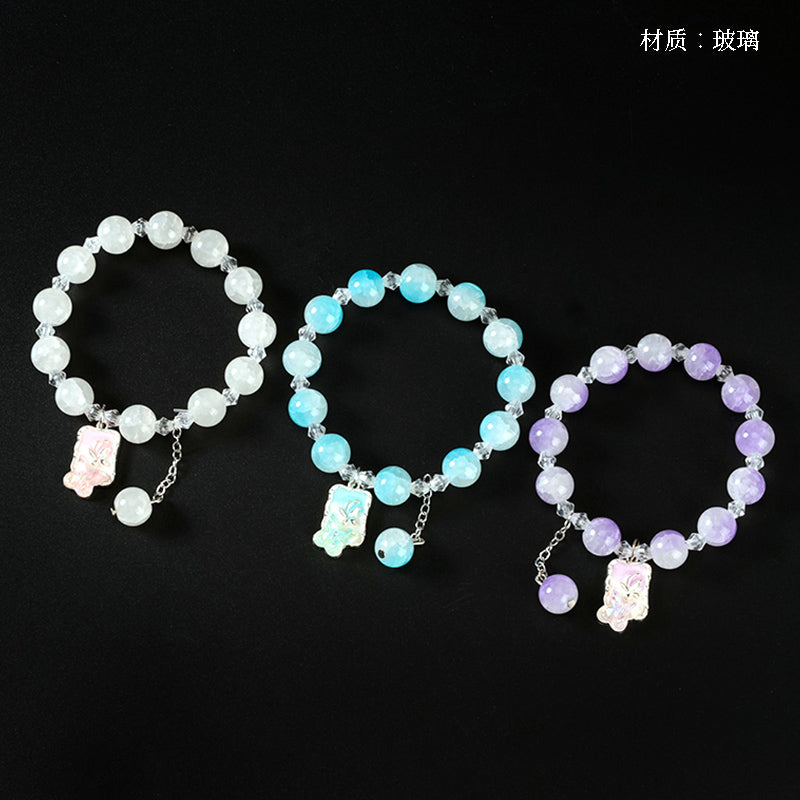 Gradient Enamel Butterfly Bracelet  M.43