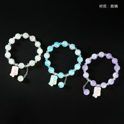 Gradient Enamel Butterfly Bracelet  M.43