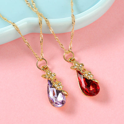 Butterfly - Love Crystal Necklace M.43