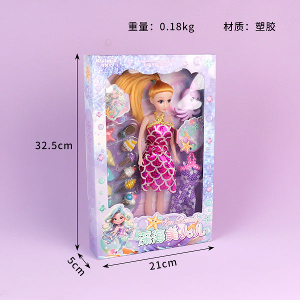 Model 125-208 Empty-body Deep Sea Beauty Doll Set (11.5 Inch) M.04 JPDB